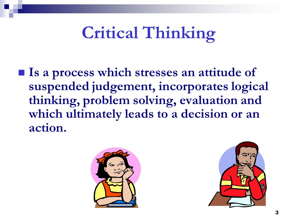 An analysis of rational and logical thinking in problem solving